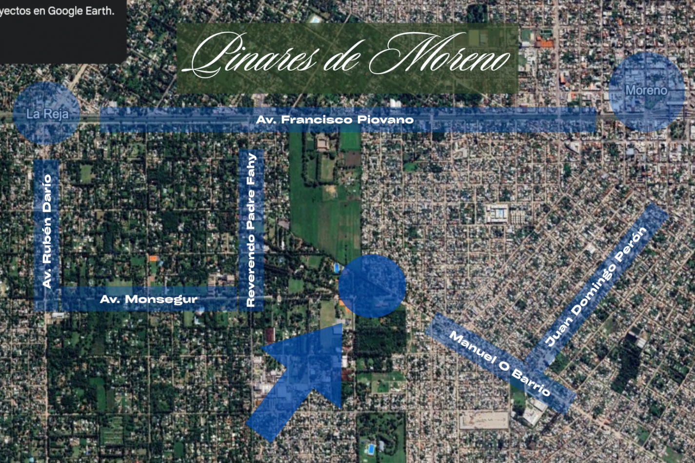 Lote en Moreno Sur - Nuevo Loteo "Pinares de Moreno"