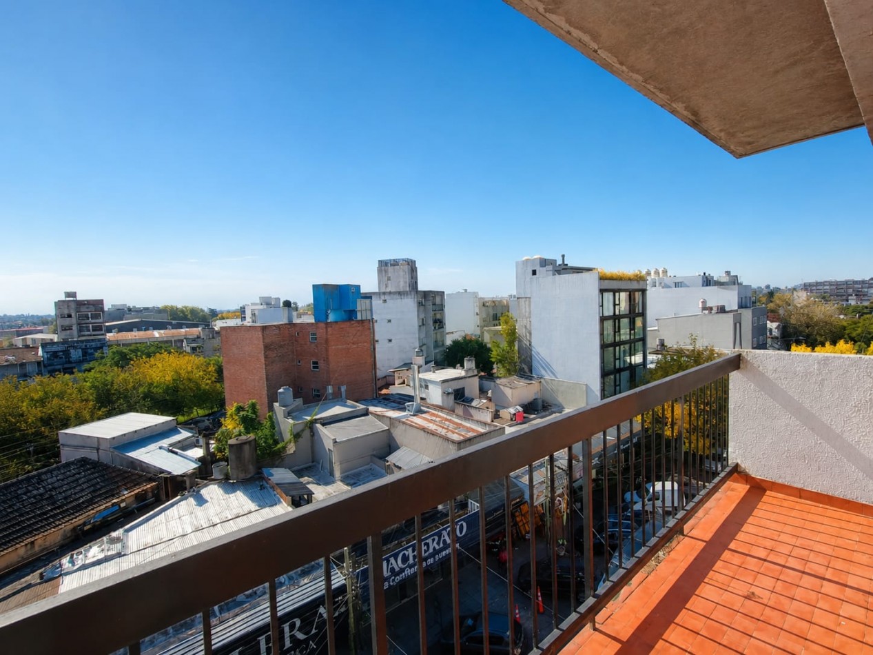 Venta departamento 2 amb c/cochera doble balcon APTO CREDITO