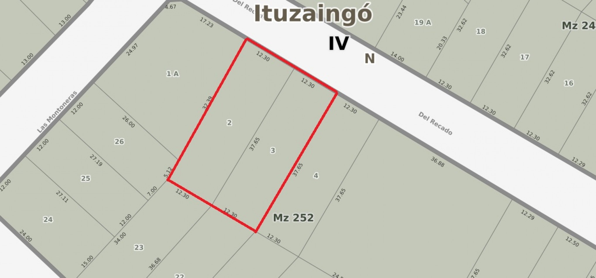 Venta lote terreno 24 x 37mts Leloir Udaondo