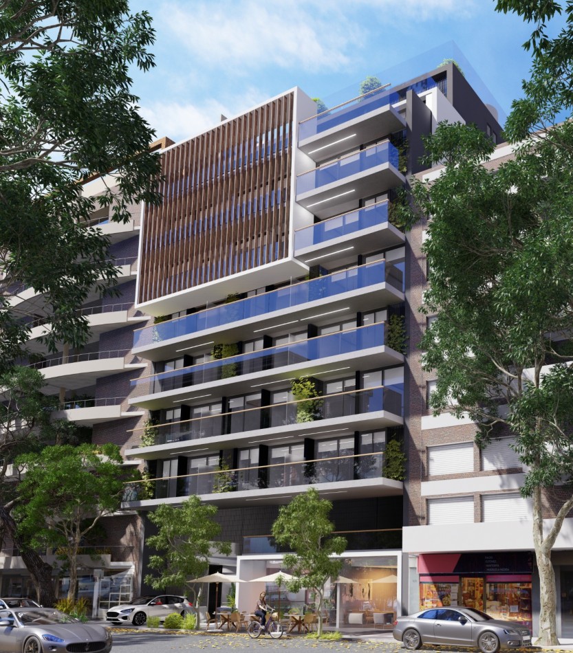 Departamento 2 ambientes a estrenar en Parque Centenario, 1er piso, contra frente