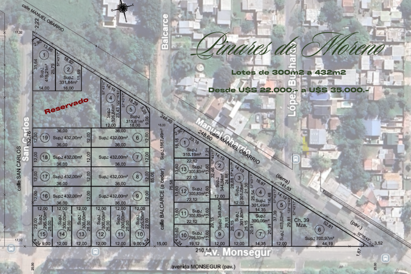 Lote en Moreno Sur - Nuevo Loteo "Pinares de Moreno"