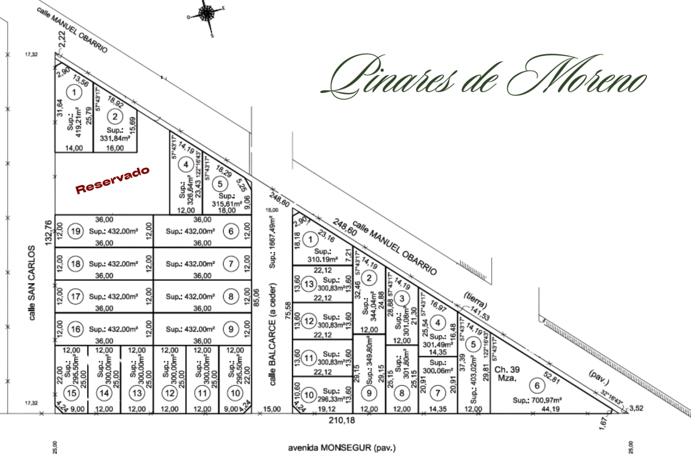 Lote en Moreno Sur - Nuevo Loteo "Pinares de Moreno"